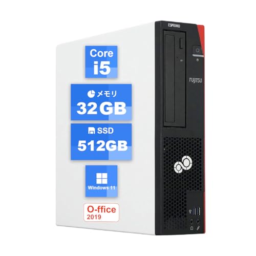 特価【快適・新品SSD搭載】富士通 Fujitsu Esprimo D588 富士通 デスクトップパソコン office付き 新品 同様 ESPRIMO