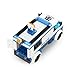Olimond Toys City Police Car Building Kit Prisoner Transporter Building Blocks Police Patrol Car Toys 194 Pieces Bricks Construction Play Set for Boys and Girls 4150