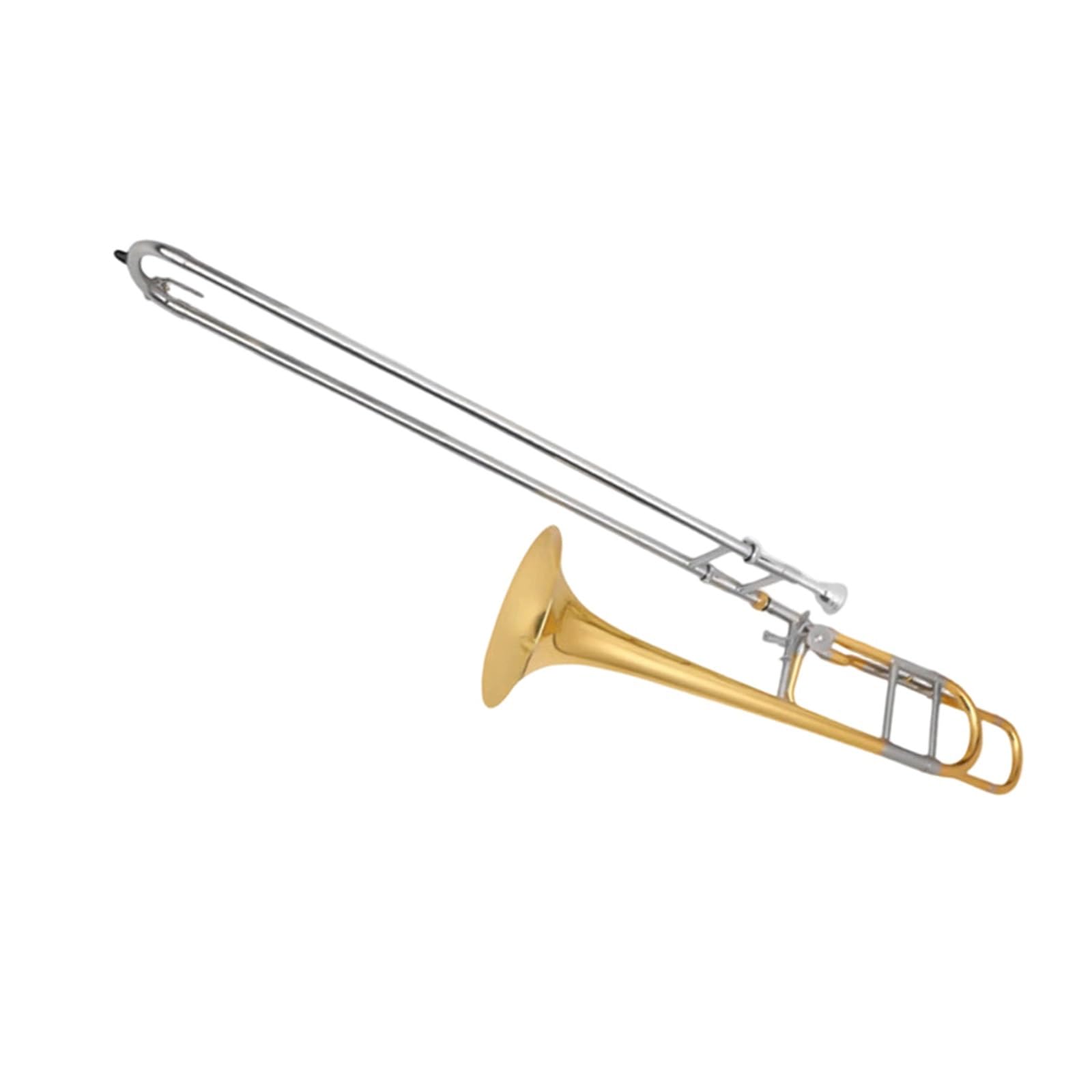 Trombón Instrumento De Metal Lacado Transposición De Bajos(4)
