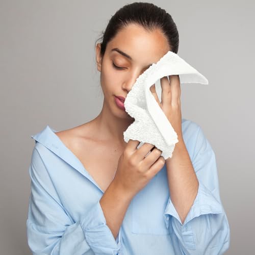 Débarbouillettes coton anti-irritation serviettes séchage rapide - 3