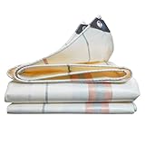 Strapazierfähige, wasserdichte Planen mit Ösen, extra dick, Mehrzweck-Gewächshaus, Camping und Anhänger, Schutzplane für Brennholz, Terrasse und Außenbereich