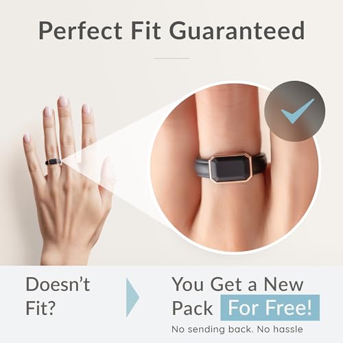 ThunderFit Trinity Stone Silicone Rings for Her - Faux Gemstone Rubber Wedding Engagement Bands for Women's, Variety Multipacks 1-32