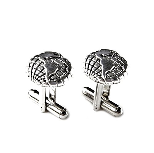 Quality Handcrafts Guaranteed Globe Manchetknopen - Image 3