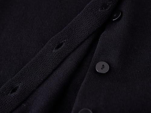 Little Boys Knit Cardigan Sweater Kids Long Sleeve Spring Thin Sweater Size 1-10 Years4