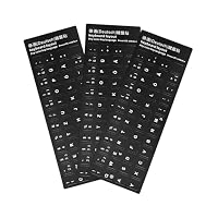 LEEQ 3 Adesivi Per Tastiera Tedesca (QWERTZ) – Kit Di Conversione Layout In Vinile Opaco, Adatto A Laptop E PC Standard, Autoapprendimento E Sostituzione Tasti - 2