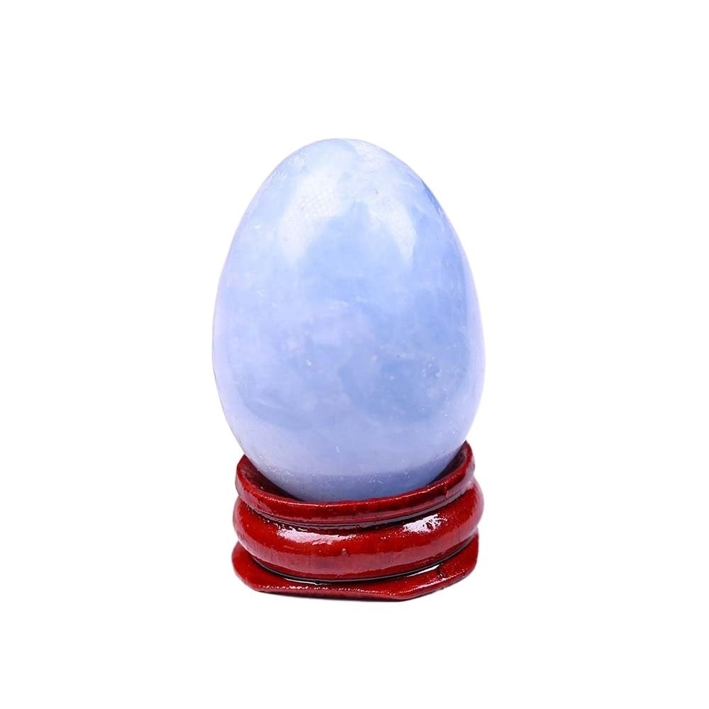 XCTXOKPVM 1PC Crystal Egg Magic Ball Quartz Home Decor Gift (Kyanite)