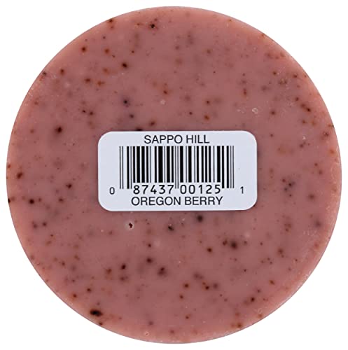 Sappo Hill Soapworks, Bar Soap Glycerine Creme Oregon Berry, 3.25 Ounce Sappo Hill Soapworks, Bar Soap Glycerine Creme Oregon Berry, 3.25 Ounce