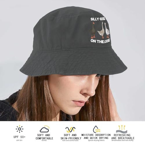 Image of Funny Silly Goose Hat Silly Goosee On The Loose Hat for Women Dad Hats Funny Hats