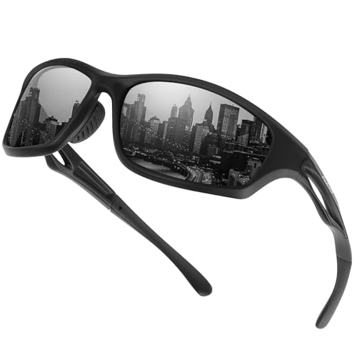 Image of Duduma Polarized Sports Sunglasses for Men Women Running Cycling Fishing Golf Driving Shades Sun Glasses Tr90