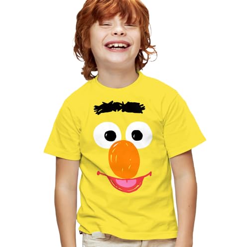 Sesame Street Bert Crayon Sketch Kids T Shirt for Youth Toddler Boys and Girls