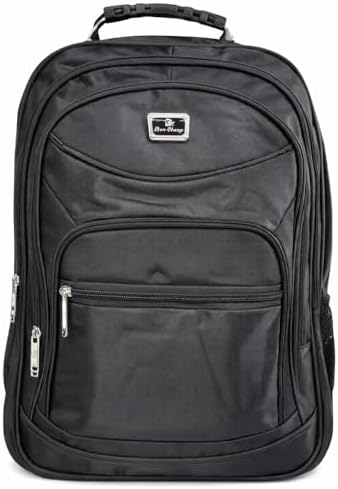 Mochila Notebook Impermeável Preta com Entrada USB e P2 5 Compart...