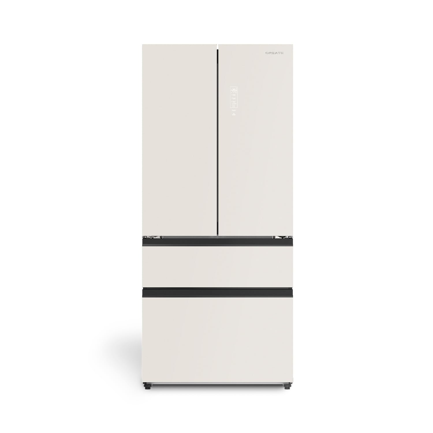 CREATE / FRIDGE STUDIO SIDE BY SIDE 550 / Fridge style Side by side 550L sand / 91 x 70.5 x 178 cm/No frost. holiday mode. antibacterial treatment. touch electronic. 158W — view 10