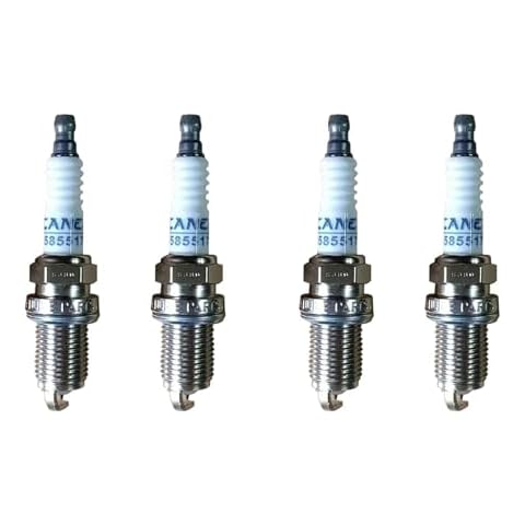 TICANEE 4x Spark Plugs for Chevrolet Buick Cadillac 1.4L 41 121, 55585517 Spark Plugs for 2014 Chevy Cruze 2013 Buick Encore 1.4 Sonic 2016 2015 2012 2011 Cover