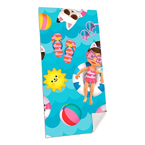 Toalla La Casa de Muñecas de Gabby Algodon