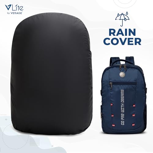 Image of ACEPACK Gallivant 25.91 Liters Water Repellant 17.32 inch Laptop Backpack With Rain Cover For Casual, Outdoor, Office Or Daily Use (Navy Blue)