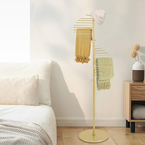 Présentoir à cravates et foulards avec barre de suspension multifonction