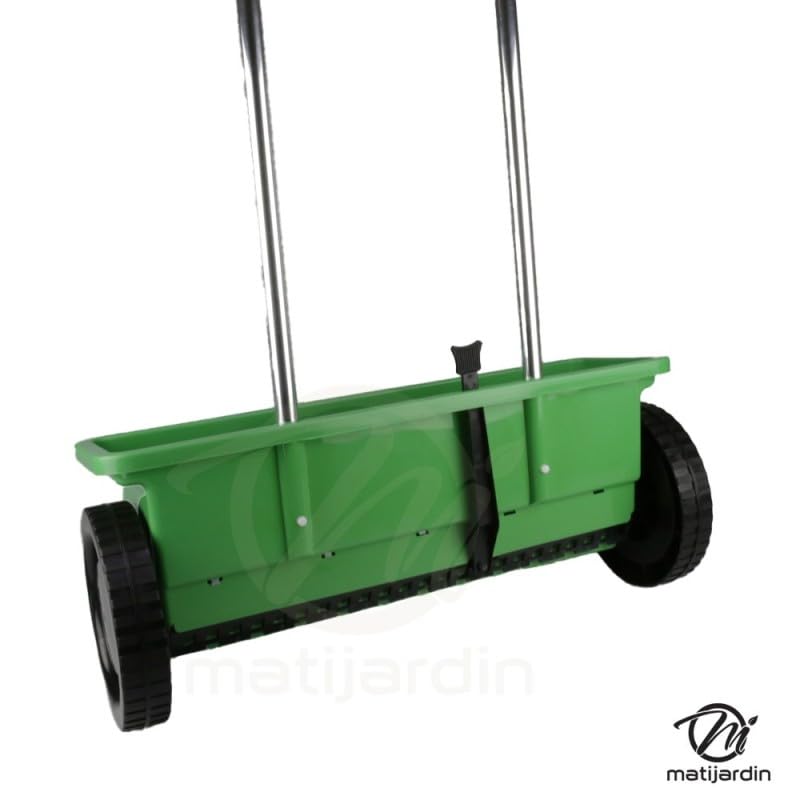 Matijardin - Semoir à main 12 L – largeur 45 cm – poignée aluminium