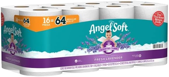 Angel Soft® with Fresh Lavender Scented Tube