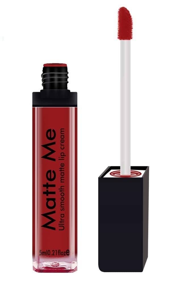 Wiffy BEST EVER REVOLUTIONARY RED COLOR MATTE ME LIPSTICK (RED)