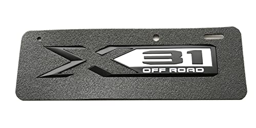 Image of 2Pack X31 Off Road Emblem 84682662 Rear Bodyside Badge Nameplate Letter Replacement for 2019 2020 2021 2022 GMC Sierra 1500 (White)