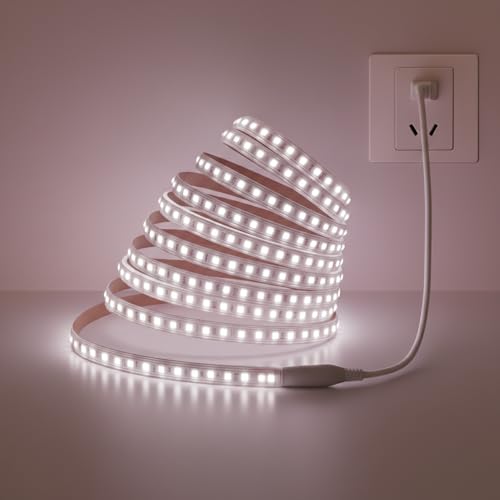 Image of 15 Meter Waterproof LED Strip Light White | Bright LED Strip Light, Waterproof Rope Light, False Ceiling Lighting, Living Room Decor, Home Decoration Lights