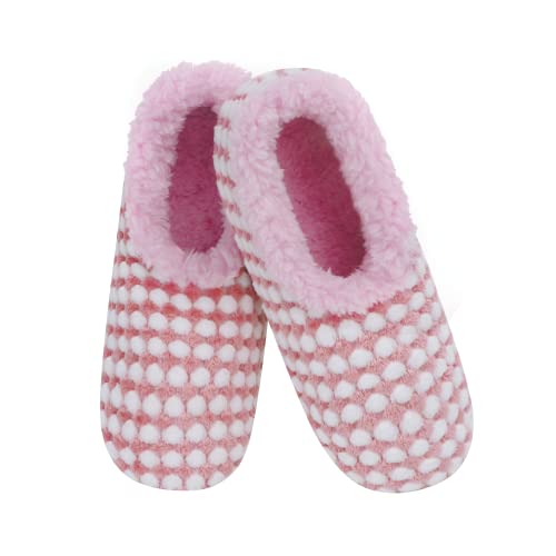Image of Snoozies Slipper Socks for Women Indoor, Cozy Sherpa-Lined Womens Slippers Non-Skid, Ladies Gifts
