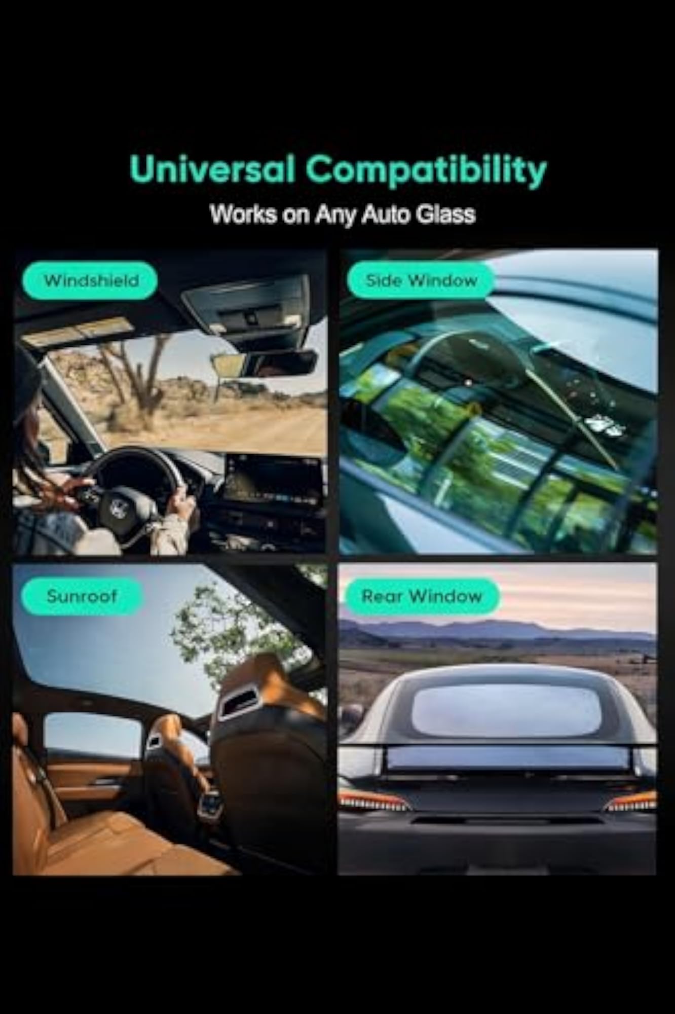 Car Windshield Crack Repair Kit, Quick Fix Tool