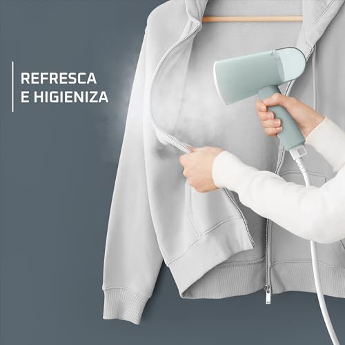 Plancha de vapor de mano Rowenta compacta y plegable para camisas 6