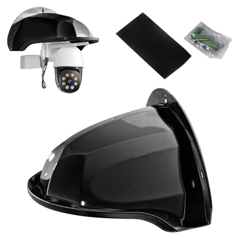 Carcasa para cámara de seguridad – ABS de 29 cm, para cámara de exterior Shield, protección contra la lluvia | Impermeable, diseño antidumping, fácil instalación, protección para cámaras de seguridad