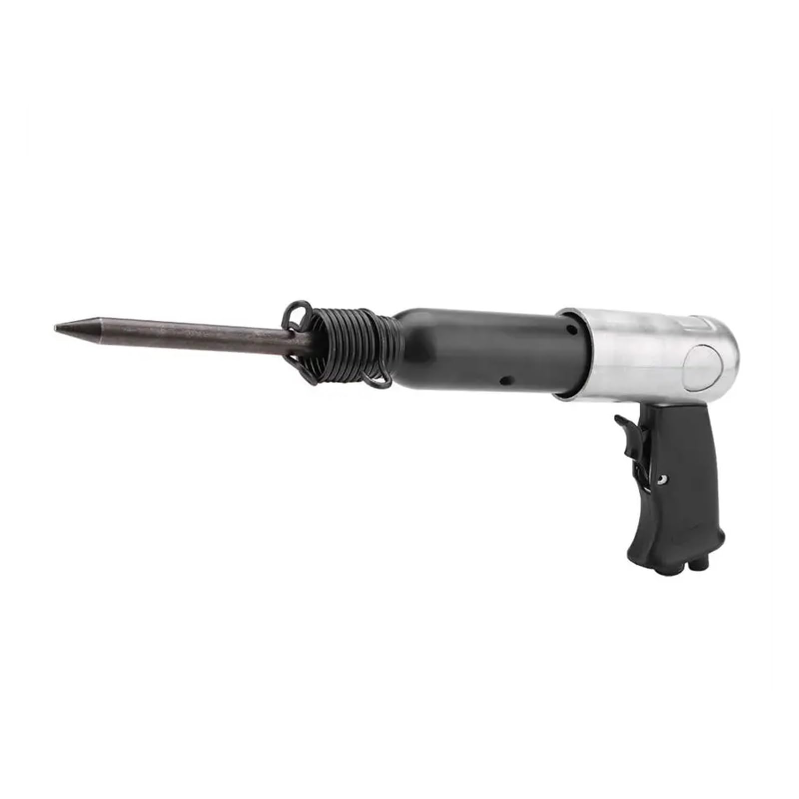 Bajo nivel de ruido Cincel de martillo Industrial de 1/4 "y 250mm, herramienta de pala de martillo neumático de alta resistencia con Kit de herramientas de brocas de cincel Para carpintería y hormigón