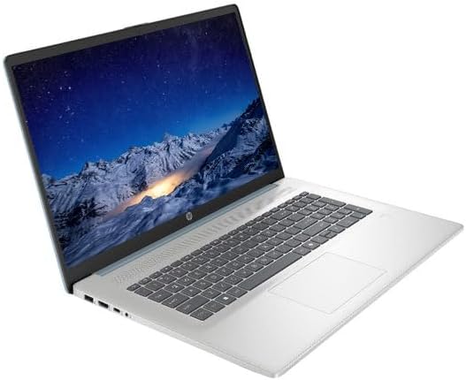 HP 17.3" Touchscreen Business Laptop Computer, 16GB RAM 256GB SSD, 12-Core Intel Core Ultra 7 255U, Windows 11, Fingerprint Reader, Backlit Keyboard, SageNova Earphones, Moonlight Blue image 3