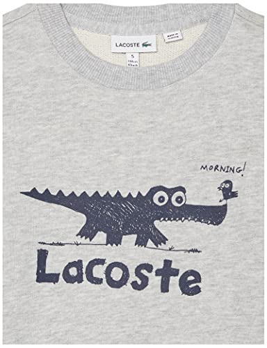 Lacoste Little Kid's Crewneck Big Croc Sweatshirt3