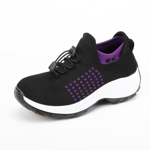 Orthopedic Sneakers for Women Comfortable Orthopedic Walking Shoes Breathable Non Slip Casual Athletic Stretch Cushion Shoes2