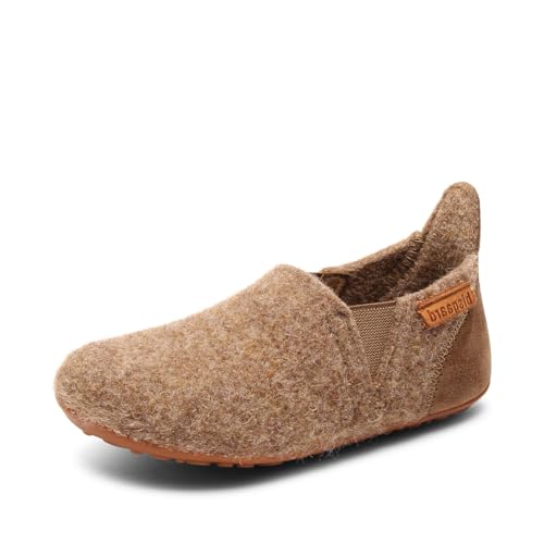 Bisgaard Unisex Kinder Sailor Wool Niedrige Hausschuhe, Camel, 35...
