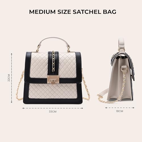 Image of Symbol Premium Women's Satchel Hand Bag crafted from Imported PU | Stylish | Ladies Purse