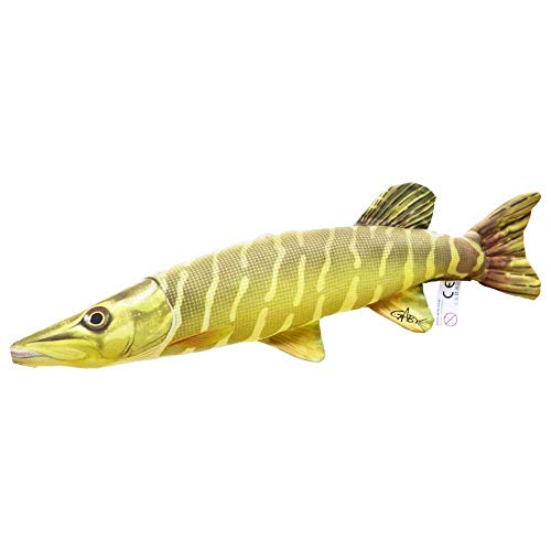 Gaby Fish Pillows Hecht Mini Coussin en Polyester Multicolore Cover