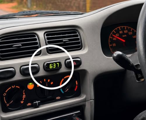 Image of Dolphin Alto Clock (2000-2014), Alto accessories, parts Also compatible for Old WagonR and Old Baleno Clock