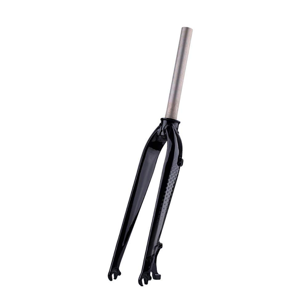 Widelec do zawieszenia rowerowego, 26/27,5 cala, widelec przedni do roweru górskiego, aluminiowy widelec twardy/podpora 7-calowa tarcza (183 mm)/Open Gear 100 mm/rura sterująca 28,6 mm x 250 m