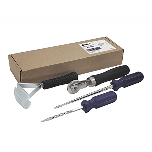 Image of HT-M61 Tire Repair Tool Kit,Tire Inner Liner Scraper 1pcs;Tire Repair Probe 1pcs;Tire Patch Roller 1pcs