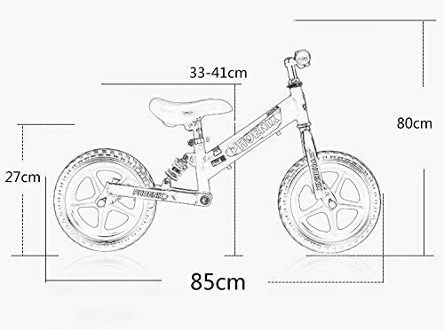 Amazon.co.jp: バランスバイク、ペダルなし軽量ファーストバイク - 3歳