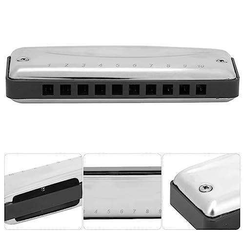 Harmonica, D Key Harmonica, Structure Compacte Bonne Résistance à l’eau Durable Longue Durée de Vie pour les Musiciens Professionnels Débutants Musical (Noir) - Les Beatles, Paul McCartney, John Lennon, RIngo Starr, George Harrison Harmonica, D Key Harmonica, Structure Compacte Bonne Résistance à l'eau Durable Longue Durée de Vie pour les Musiciens Professionnels Débutants Musical (Noir) – Image 5