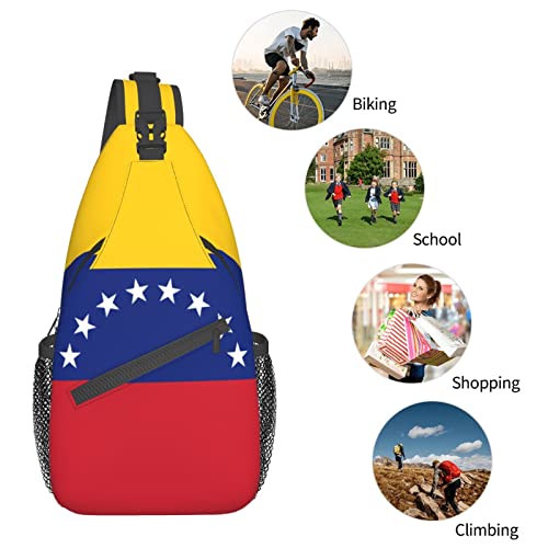 Mochila bandolera unisex Flag of Venezuela miniatura 7