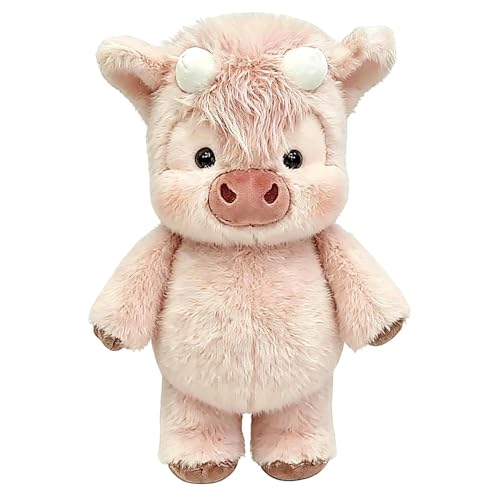 Peluche vache apaisante pour le coucher et l'anxiété