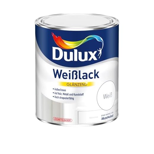 AKZO NOBEL (DIY DULUX) 5194774 Dulux Weisslack glänzend 0,375 L