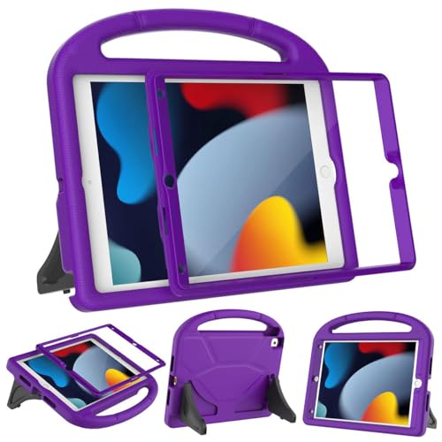 Coque iPad 9/8/7 génération antichoc pour éviter les écrans brisés par les enfants