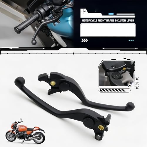 Palancas de freno y embrague CNC para moto BMW R NINE T 2015-2024 y R12 4