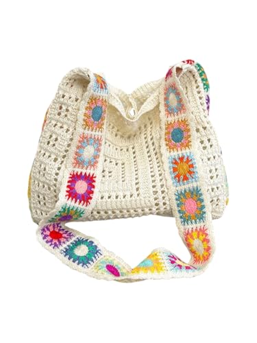Bolsa Tote de Crochet para Mujer miniatura 1