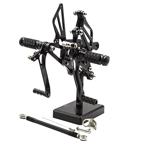 Commandes reculées réglables Ninja 636 avec repose-pieds antidérapants pour moto ZX6R