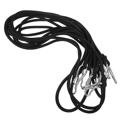 CHILDWEET 4個バイク 荷締めベルト 防風 強化厚手 ラチェット式 荷物固定用 バンジーコード カラビナ付き オートバイ 電動自転車 荷台対応