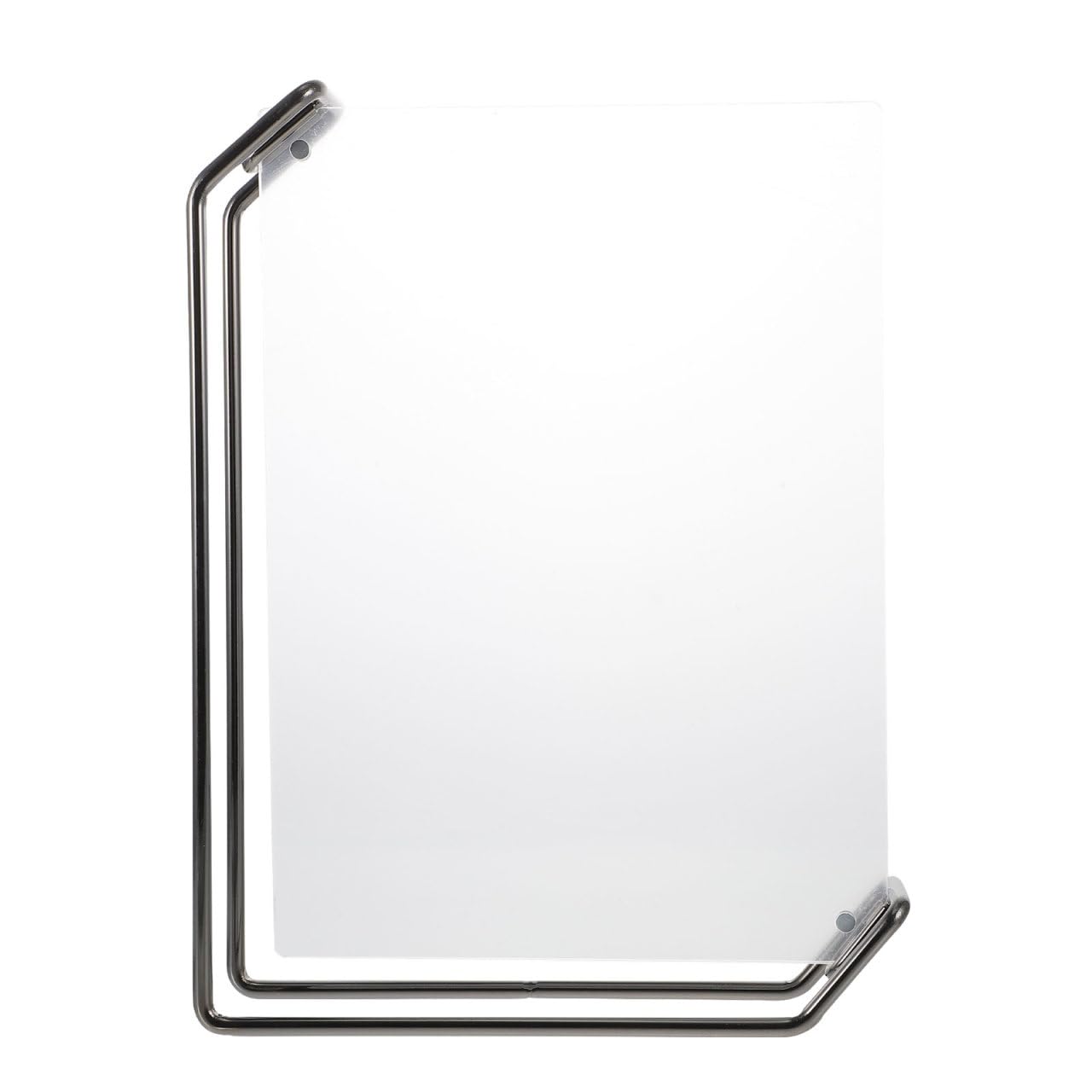 Cadre photo en métal noir porte-photo décoratif double face horizontal et vertical 8" maison